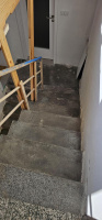 Stav před obkladem, betonové schodiště 3
