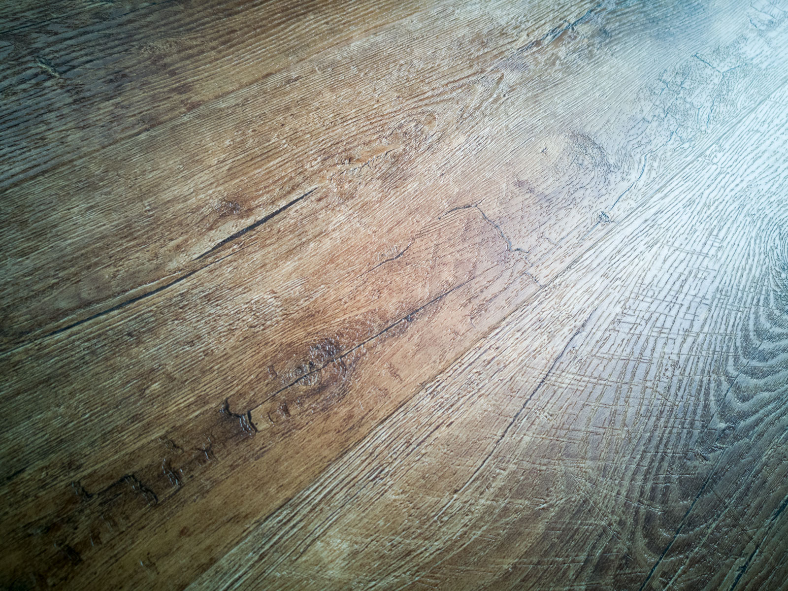 Detail vinylové podlahy BUKOMA Dub Přírodní