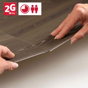 Zámek Välinge 2G – princip spojení delších stran