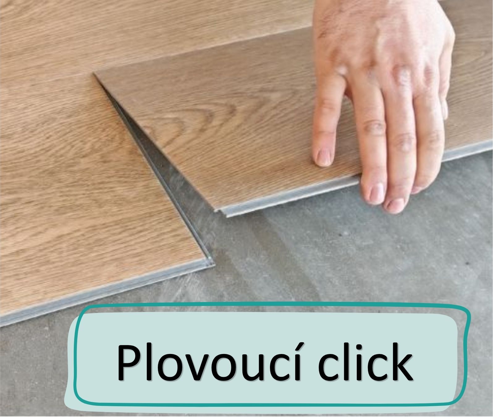 Pokládka plovoucí vinylové podlahy se zámkovým spojem na připravený podklad