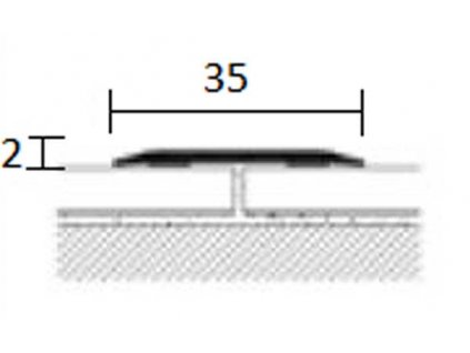 Plocha lista 35 mm