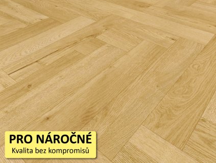 Vinylova podlaha Neoera HERRINGBONE U CLICK Dub Karamelový pro náročné
