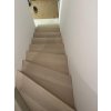 Vinylová podlaha BUKOMA Dub Severský obklad schodiště - ukázka realizace
