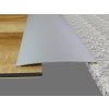 Přechodová lišta oblouček vyrovnávací 100mm elox champagne v zástavbě
