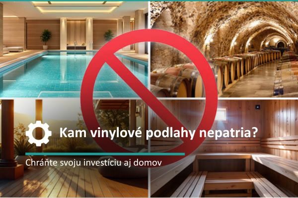 Kam vinylové podlahy nepatria: Chráňte svoju investíciu aj domov