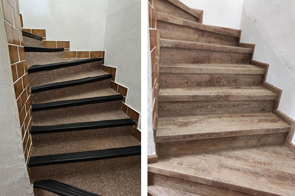 Jak Vinylová Podlaha Bukoma Oživila Staré Schodiště! 🌟