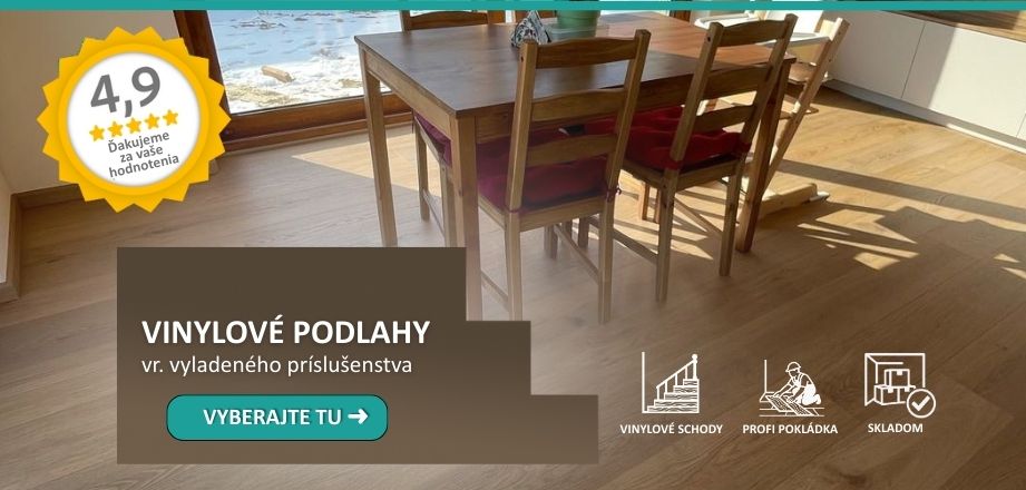 Vinylové podlahy s příslušenstvím banner