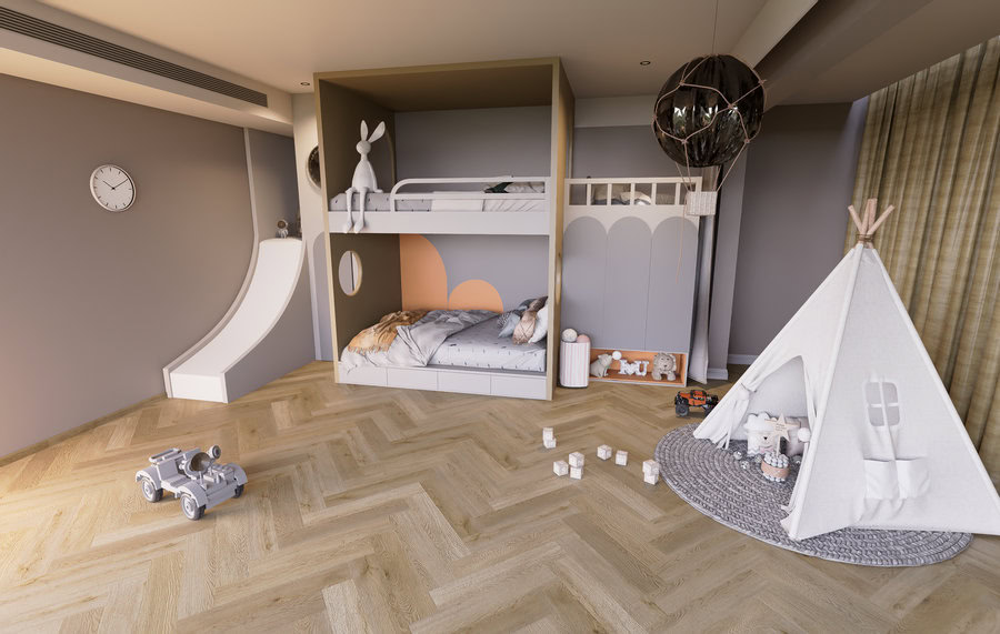 Virtuální showroom BUKOMA – Dětský pokoj