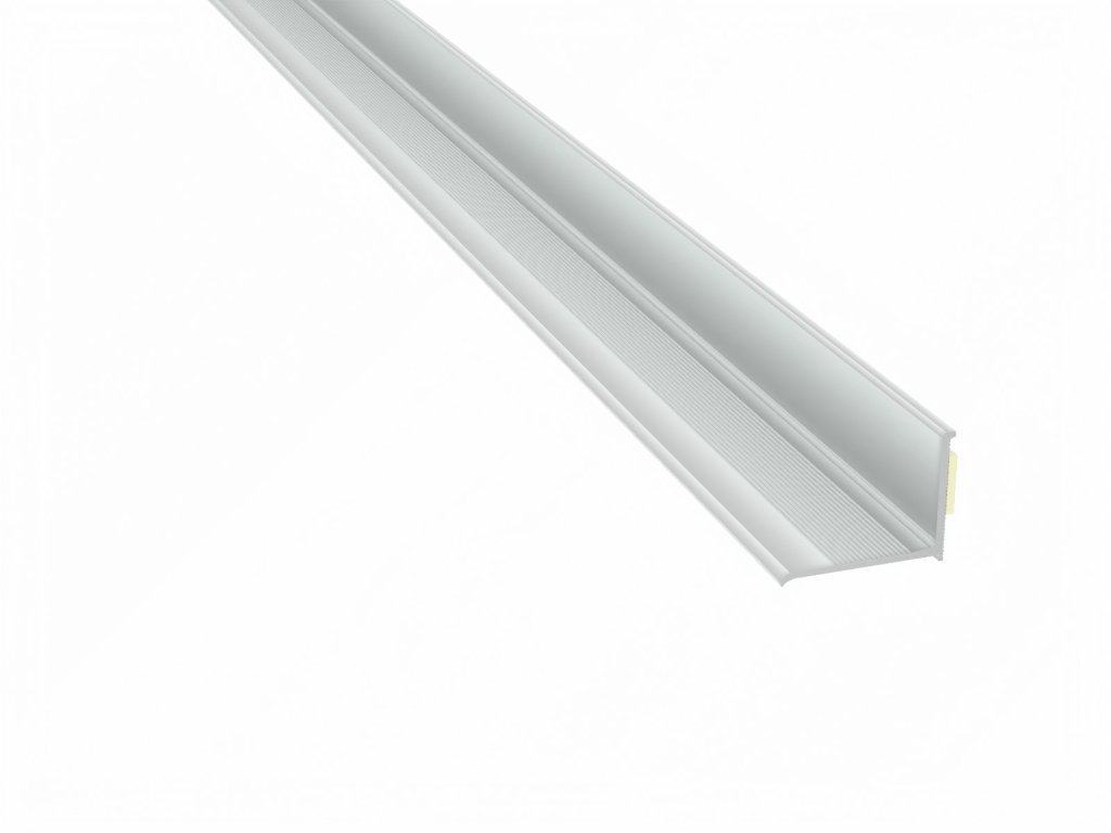 Ukončovací lišta 20x15 elox stříbro samostatně