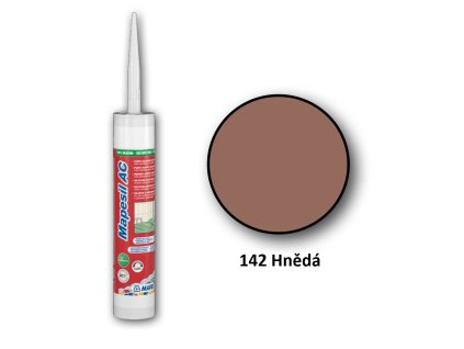 Silikonovy tmel MAPESIL AC 142 Hnědá
