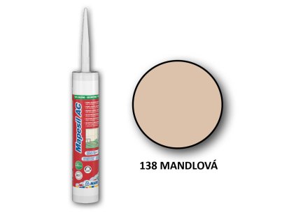 Silikonovy tmel MAPESIL AC 138 Mandlová