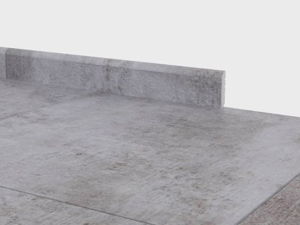 BUKOMA PROFI 60 s podlahou BUKOMA Beton Kamen Sedohnedy 12