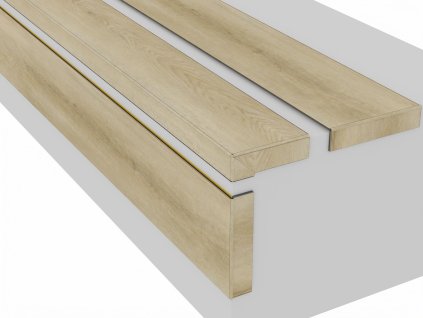 schody s ohyby schema rozklad Bukoma dub Piskovy Elegance