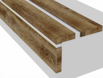 schody s ohyby schema rozklad Bukoma dub Prirodni1