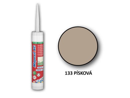 Silikonovy tmel MAPESIL AC 133 Písková