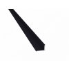 Ukončovací lišta 18x12 lak černá samostatně
