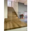 Obklad schodiště vinylovou podlahou Bukoma Dub Bunbury - ukázka realizace