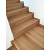 Obklad schodiště vinylovou podlahou Bukoma Dub Bunbury - ukázka realizace