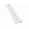Ukončovací lišta C lak bílá samostatně