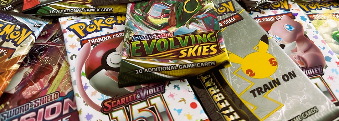 Pokémon boostery a balíčky