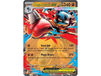 Mega Lucario ex (MEG 077)
