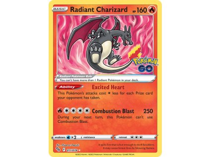 Radiant Charizard 011/078