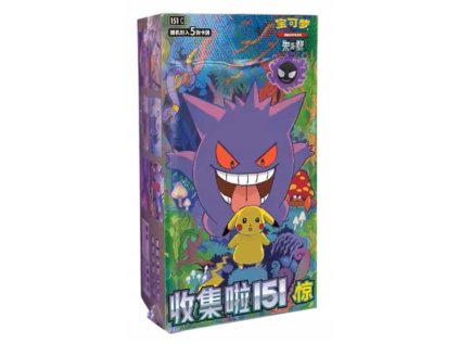 Pokémon TCG Collect 151 Surprises Booster Box - čínský