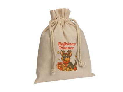 Vianočné vrecúško Nemecký ovčiak