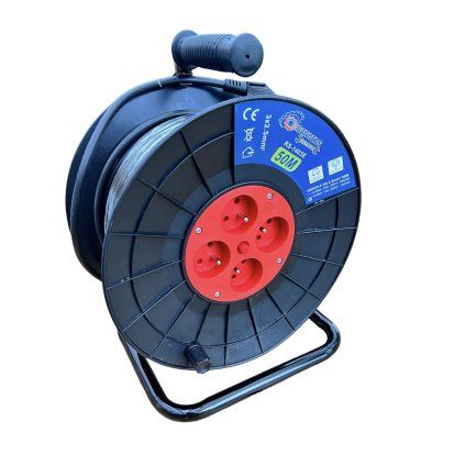 Predlžovací kábel na bubne 50m 3x2,5mm