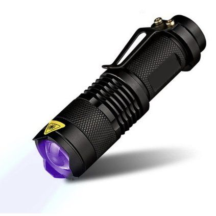 Baterka s UV svetlom