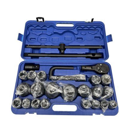 Kovaná gola sada 26ks, 3/4", 21-65 6-hran