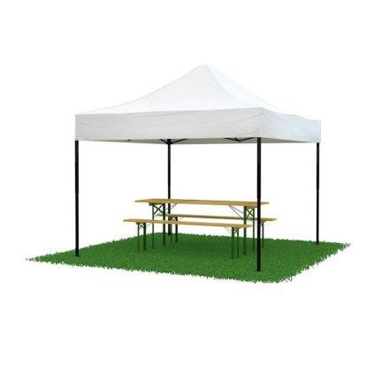 464 464 464 559 rychlorozkladaci noznicovy stan 3x3m ocelovy biely bez bocnych plachiet