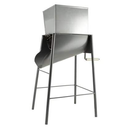 Ručný šrotovník na ovocie – oceľový mlynček s lievikom | Perfect Home