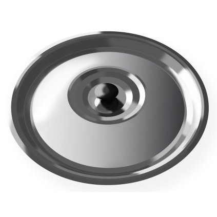 Pokrievka z nehrdzavejúcej ocele 41 cm