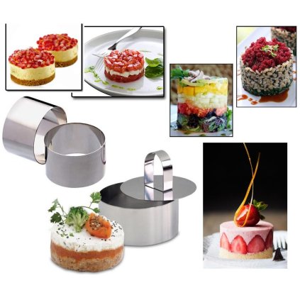 Sada na tvarovanie potravín, okrúhly tvar, s vložkou