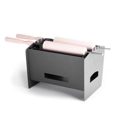 Súprava na pečenie trdelníkov na drevené uhlie