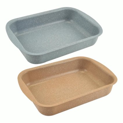 Plech na pečenie Granite Line s nepriľnavým povrchom 36x25 cm