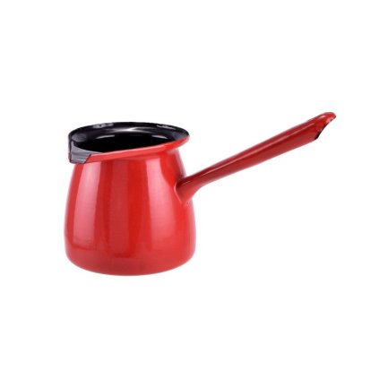 7035 7035 smaltovany nalievac kavy s vylevkou a rukovatou pre 6 osob