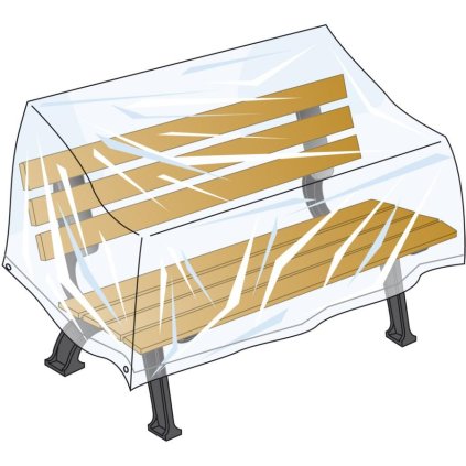 Kryt na záhradnú lavicu 160*75*80 cm