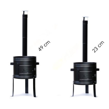 7353 1 7353 1 dlhe nohy pre party kotlik 3ks cierne 49cm