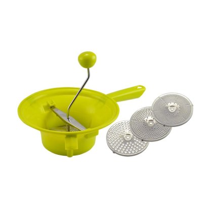 7440 7440 pasirovac na ryby zeleninu a ovocie 22 cm s 3 vstupmi