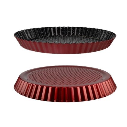 Kovová forma na ovocný koláč Red Line 27 cm