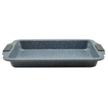 Plech na pečenie s nepriľnavým povrchom, silikónová rukoväť 40,5 x 26 cm