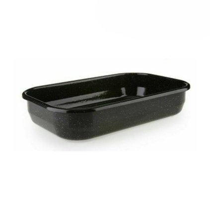 Smaltovaný plech na pečenie 41x27 cm