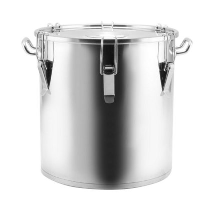 Nerezová nádoba na potraviny 92 l s uzatváracou prackou | Perfect Home