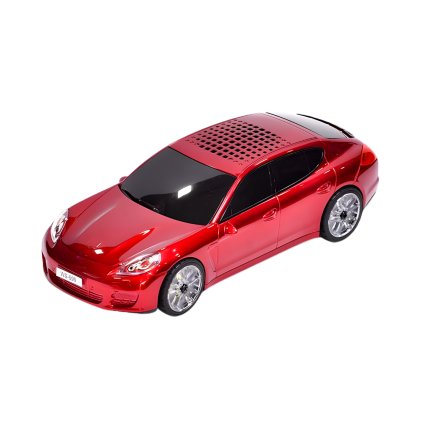 8460 5 8460 5 cerveny wster ws 599 bluetooth 5 0 reproduktor 5w dizajn auta panamera 1200mah tws led
