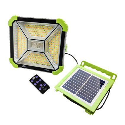 solarny led reflektor powerbanka jlp 2196