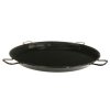 Smaltovaná zapekacia misa na paellu so 4 rukoväťami 100 cm