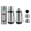 7197 7197 turisticka termoska z nehrdzavejucej ocele 1100 ml s dvoma poharmi