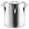 Nerezová nádoba na potraviny 40 l s prackou | Perfect Home